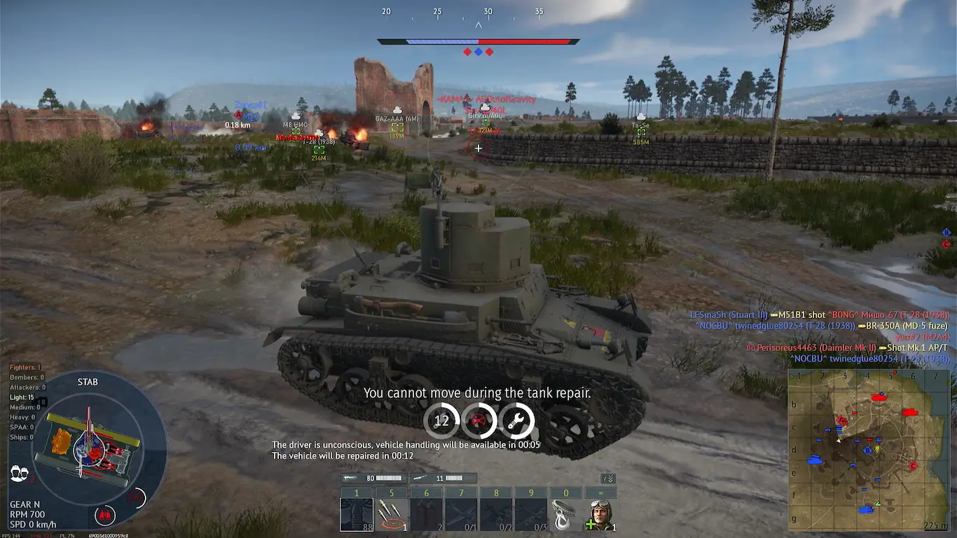 Screenshot 16 do cheat War Thunder Authority para War Thunder